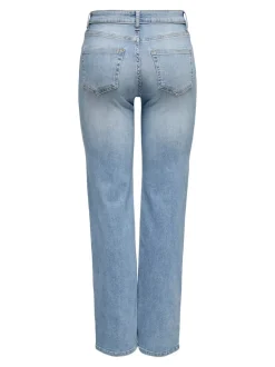 naisten farkut, ONLBLUSH MID STRAIGHT DNM TAI467><noscript><img width=