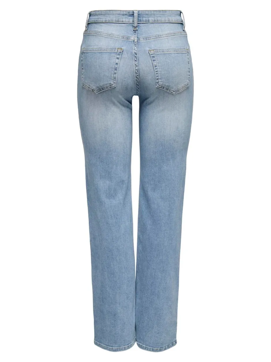 naisten farkut, ONLBLUSH MID STRAIGHT DNM TAI467>Only New