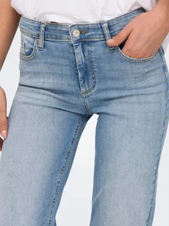 naisten farkut, ONLBLUSH MID STRAIGHT DNM TAI467><noscript><img width=