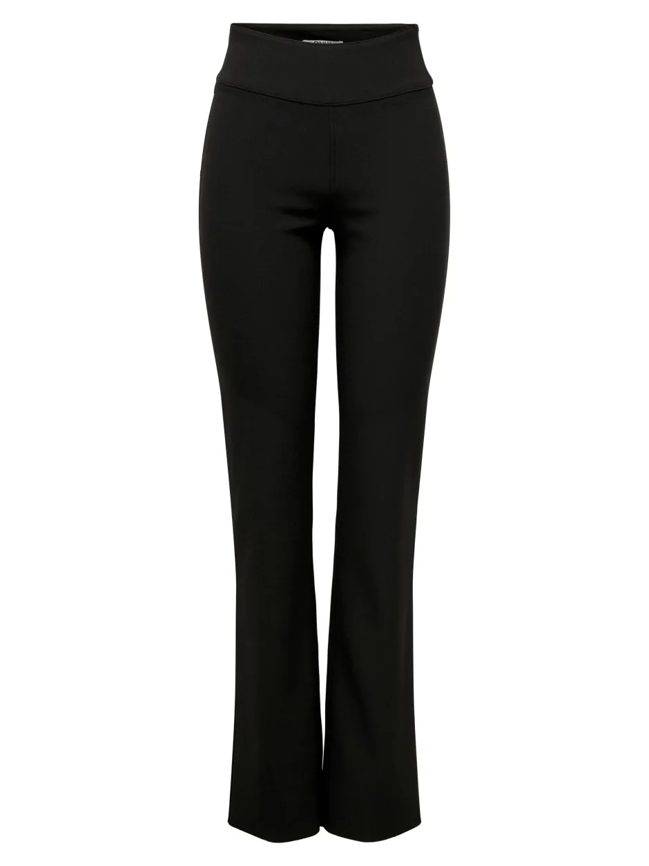 naisten housut, ONLCLEVER LIFE WIDE BAND LONG PANT>Only Hot