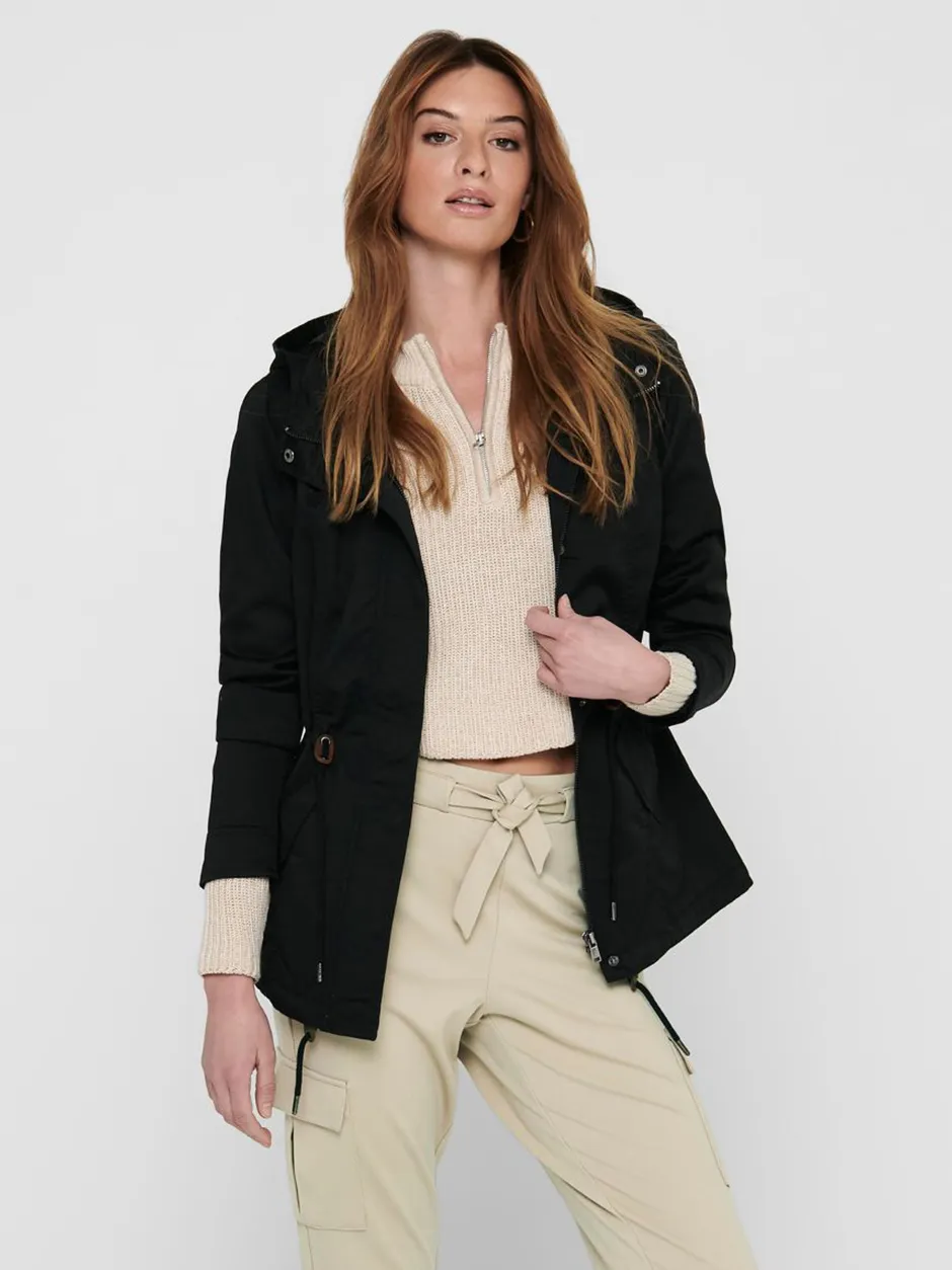 , Naisten Kevättakki, Lorca Canvas Parka>Only New