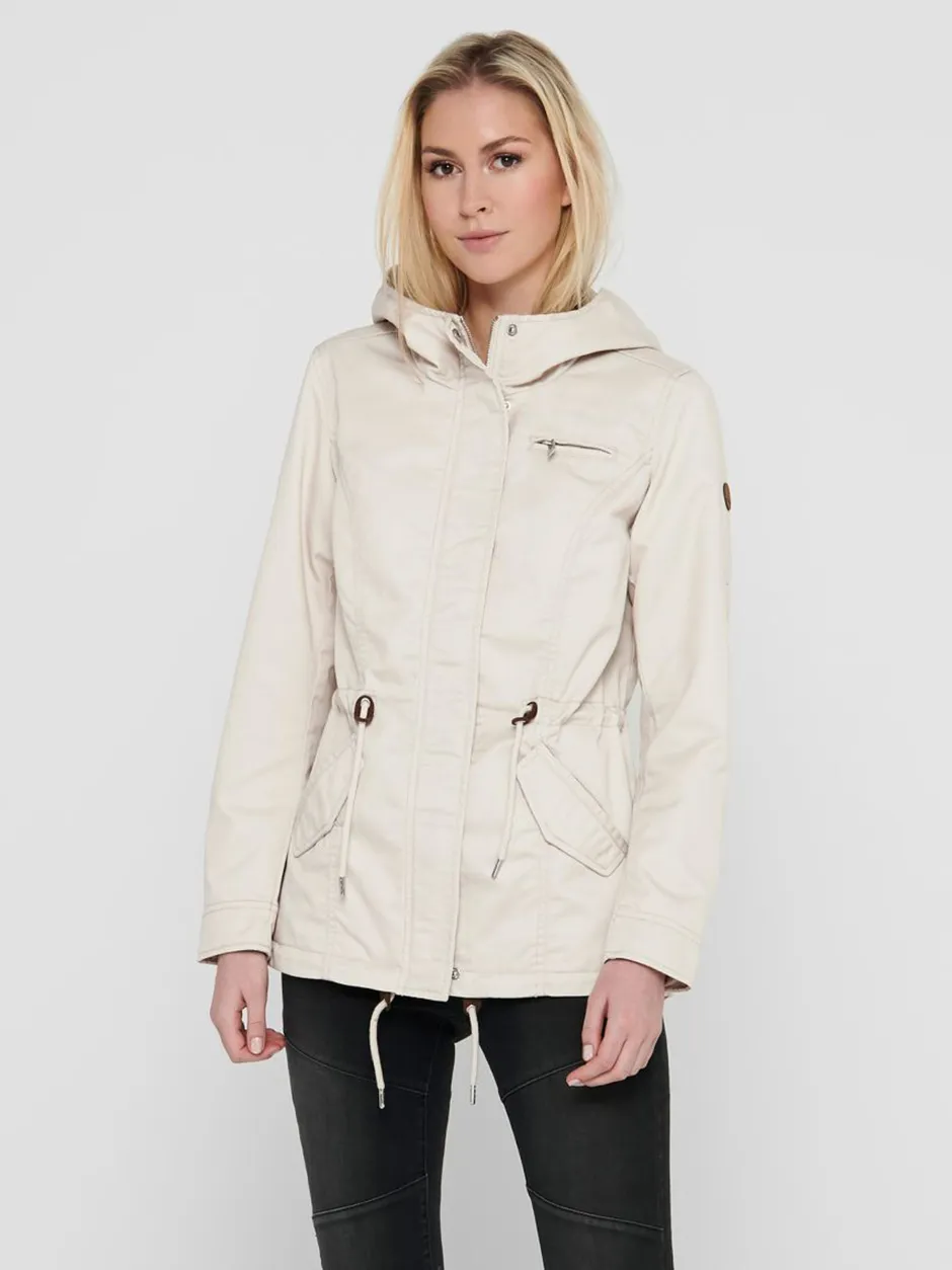 , Naisten Kevättakki, Lorca Canvas Parka>Only Hot