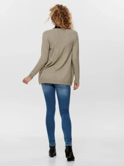 Naisten Neuletakki, Lesly Ls Open Cardigan>Only Outlet