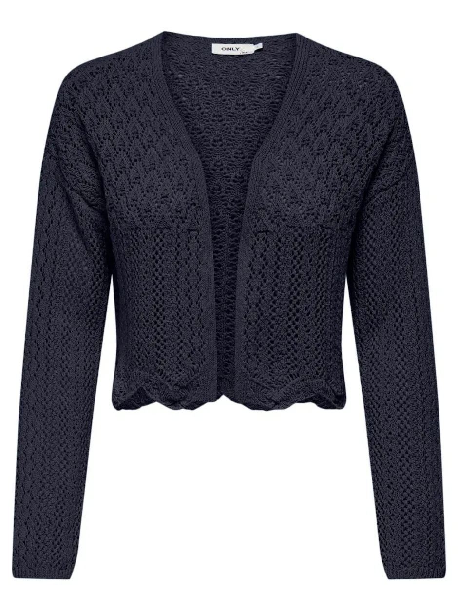 Naisten Neuletakki, ONLNOLA 7/8 LIFE OPEN CARDIGAN KNT NOOS>Only New