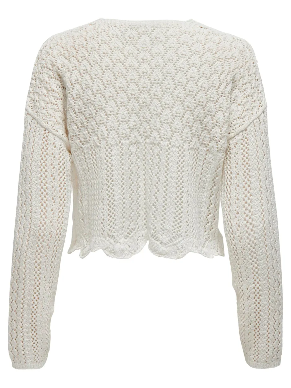 Naisten Neuletakki, ONLNOLA 7/8 LIFE OPEN CARDIGAN KNT NOOS>Only Sale