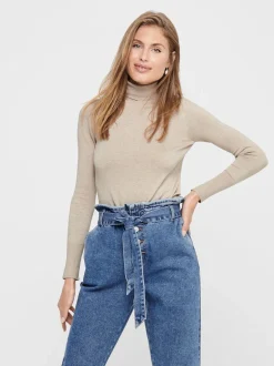 Naisten Pooloneule ONLVENICE LS ROLL PULLOVER>Only Sale