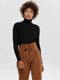 Naisten Pooloneule ONLVENICE LS ROLL PULLOVER>Only Online