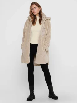 Naisten Teddytakki ONLSASCHA SHERPA JACKET CC OTW><noscript><img width=