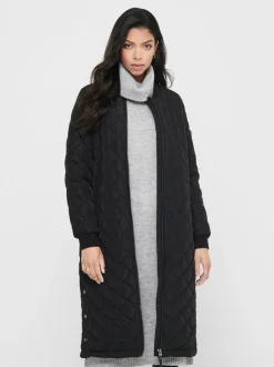 Naisten Tikkitakki ONLJESSICA X-LONG QUILTED COAT NOOS>Only Best