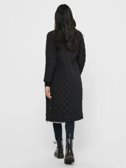 Naisten Tikkitakki ONLJESSICA X-LONG QUILTED COAT NOOS>Only Best