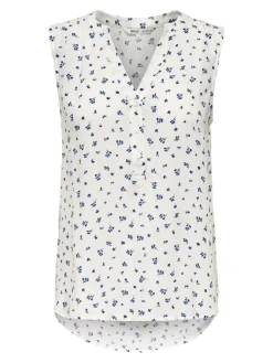 naisten toppi, ONLJETTE AOP LIFE S/L TOP WVN>Only Best