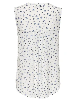 naisten toppi, ONLJETTE AOP LIFE S/L TOP WVN>Only Best