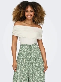 naisten toppi,ONLLIVELOVE S/L OFF SHOULDER TOP>Only Clearance