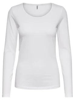 naisten trikoopaita, OLNLIVE LOVE LIFE LS TOP>Only Hot