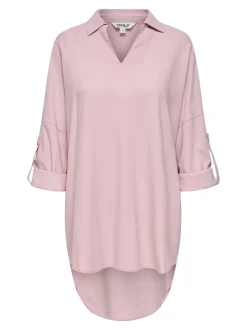 naisten tunika, ONLCARO 3/4 LINEN BL TUNIC CC PNT><noscript><img width=