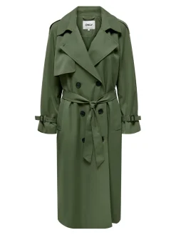 trenssi, ONLCHLOE TRENCHCOAT DOUBLE B. OTW Armeijanvihreä><noscript><img width=
