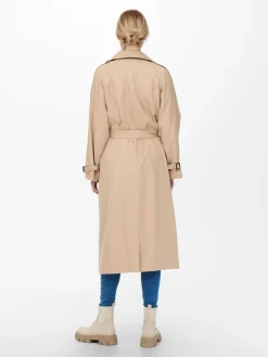 trenssi, ONLCHLOE TRENCHCOAT DOUBLE B. OTW>Only Sale