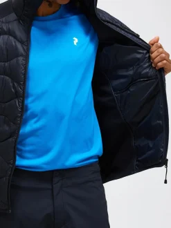 miesten takki M HELIUM DOWN HYBRID HOOD JACKET,><noscript><img width=