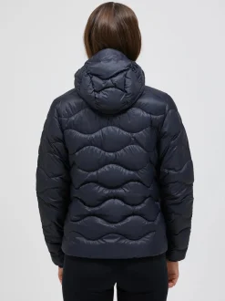 Naisten Kevytuntuvatakki, W Helium Down Hood Jacket>Peak Performance Discount