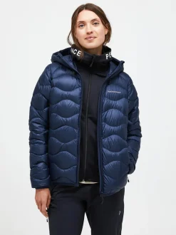 Naisten Kevytuntuvatakki, W Helium Down Hood Jacket>Peak Performance Outlet