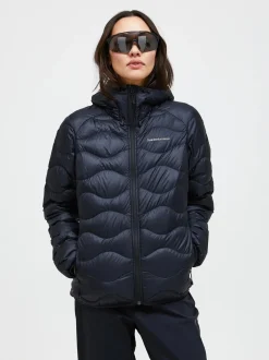 Naisten Kevytuntuvatakki, W Helium Down Hood Jacket>Peak Performance Best