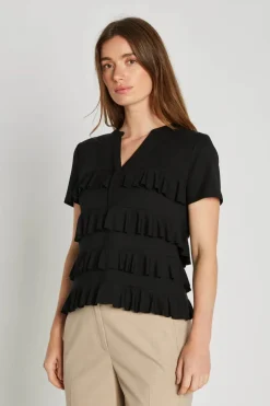 naisten pusero, OLAF BLOUSE>Philosophy Blues Original