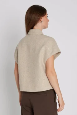 naisten liivi, TONA WAIST COAT>Philosophy Blues Original Discount