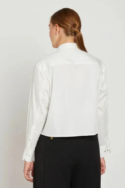 Naisten Pusero, CROP PAITIS>Philosophy Blues Original Discount