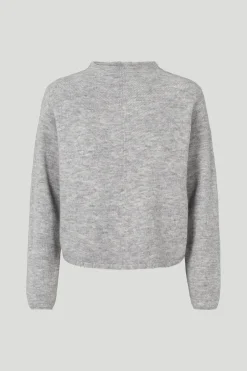 naisten neulepusero, TORNA KNIT Vaaleanharmaa><noscript><img width=