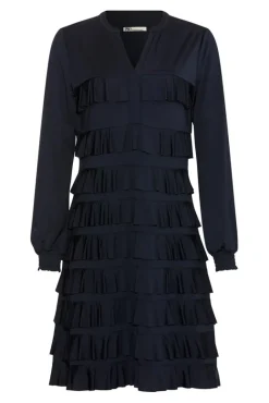 Naisten Mekko Kalaf Dress LS>Philosophy Blues Original