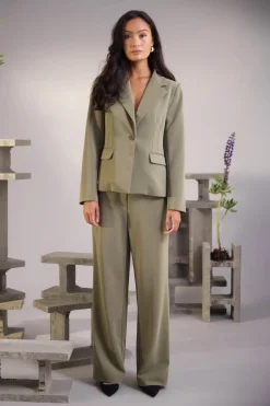 naisten housut Malto Pants, vaalea armeijanvihreä>Philosophy Blues Original Clearance