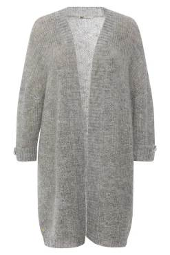 Naisten Neule, JAYO KNIT CARDIGAN Vaaleanharmaa>Philosophy Blues Original Online