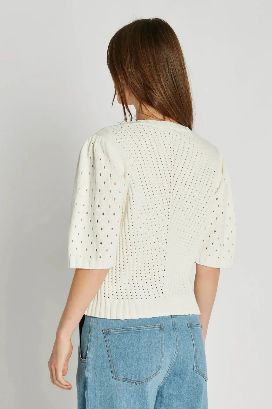 naisten neulepusero, SOMMA KNIT SWEATER>Philosophy Blues Original New