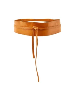 Nahkavyö PCVIBS LEATHER TIE WAIST BELT NOOS>Pieces Online