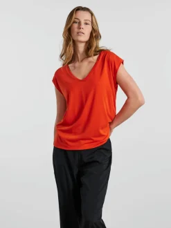 , Naisten T-paita, Pckamala Tee Noos Bc>Pieces Clearance