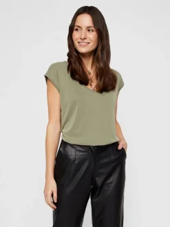 , Naisten T-paita, Pckamala Tee Noos Bc Armeijanvihreä>Pieces Sale