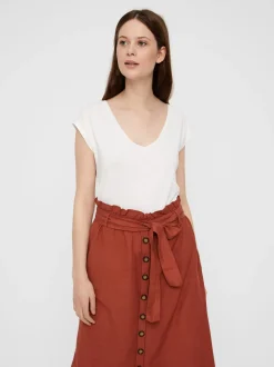 , Naisten T-paita, Pckamala Tee Noos Bc>Pieces Hot