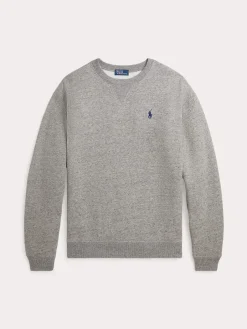 colege, LS SWETAHIRT Vaaleanharmaa>Polo Ralph Lauren Clearance