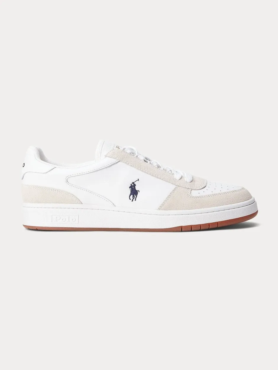 kengät, CRT LEATHER SUEDE SNEAKER>Polo Ralph Lauren Clearance