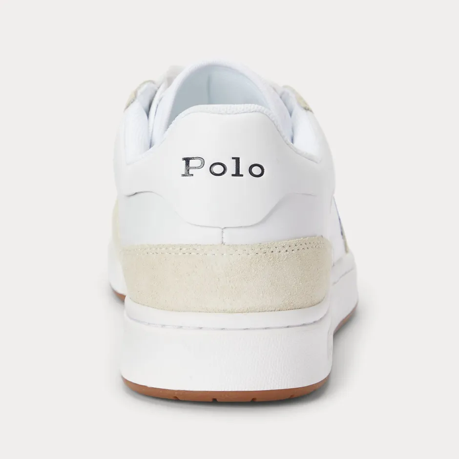 kengät, CRT LEATHER SUEDE SNEAKER>Polo Ralph Lauren Clearance