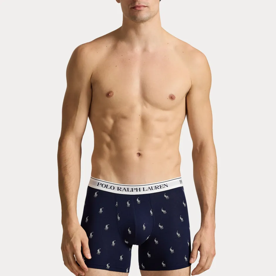 Miehet Alushousut K Boxer Brief 3kpl AOP>Polo Ralph Lauren Online