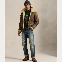 miesten collegepusero, LONG SLEEVE POLO BEAR><noscript><img width=