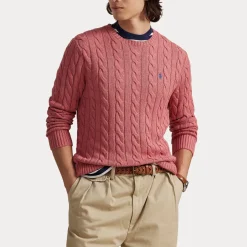 miesten neulepaita Cotton Cable LS Drive Pullover,><noscript><img width=