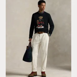 miesten neulepusero Holiday Polo Bear,><noscript><img width=