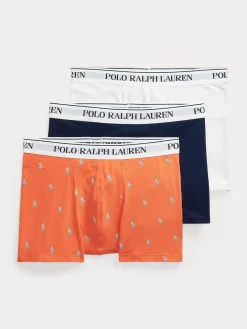 miesten bokserit, CLASSIC TRUNK 3-PACK COTTON Ei Värikoodia>Polo Ralph Lauren Hot