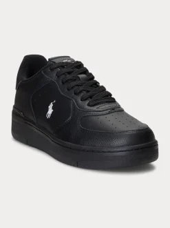 Miesten Kengät, MASTERS CRT-SNEAKERS-LOW TOP LACE NAVY WHITE>Polo Ralph Lauren Best