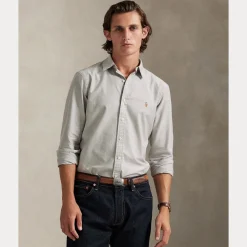 miesten kauluspaita Long Sleeve Sport Shirt,>Polo Ralph Lauren Hot