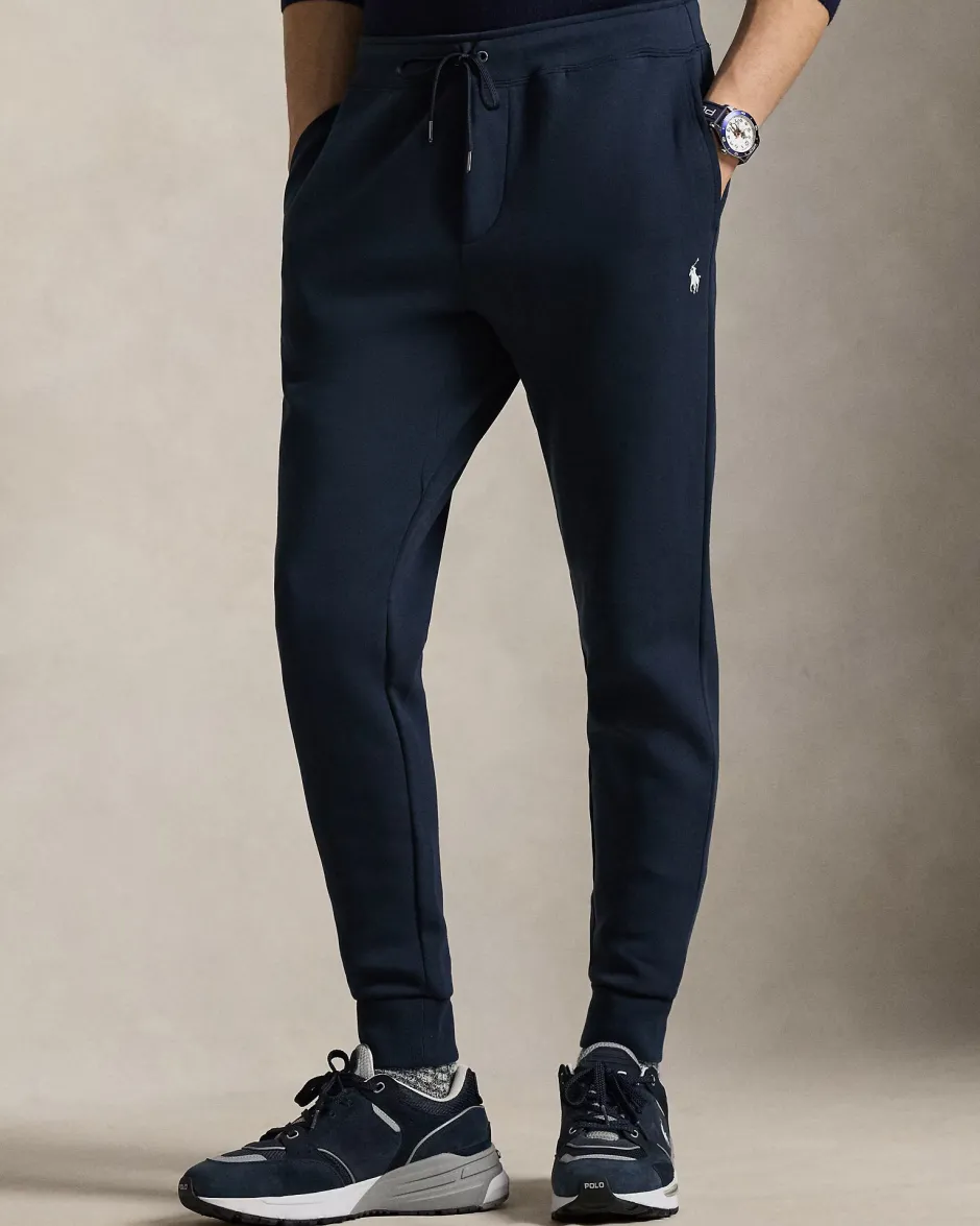 Miesten Collegehousut, DOUBLE KNIT JOGGER PANT>Polo Ralph Lauren Outlet