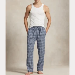 miesten pyjamahousur Cotton Flannel Pajama Pant,>Polo Ralph Lauren Sale