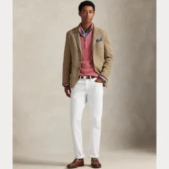 miesten neulepaita Cotton Hlaf Zip Pullover,><noscript><img width=